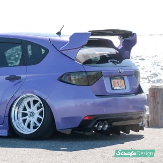 (2008-2014) Subaru WRX & STI Hatchback V3 Rear Diffuser
