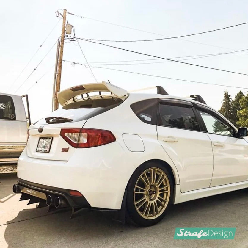 (2008-2014) Subaru WRX & STI Hatchback V3 Rear Diffuser