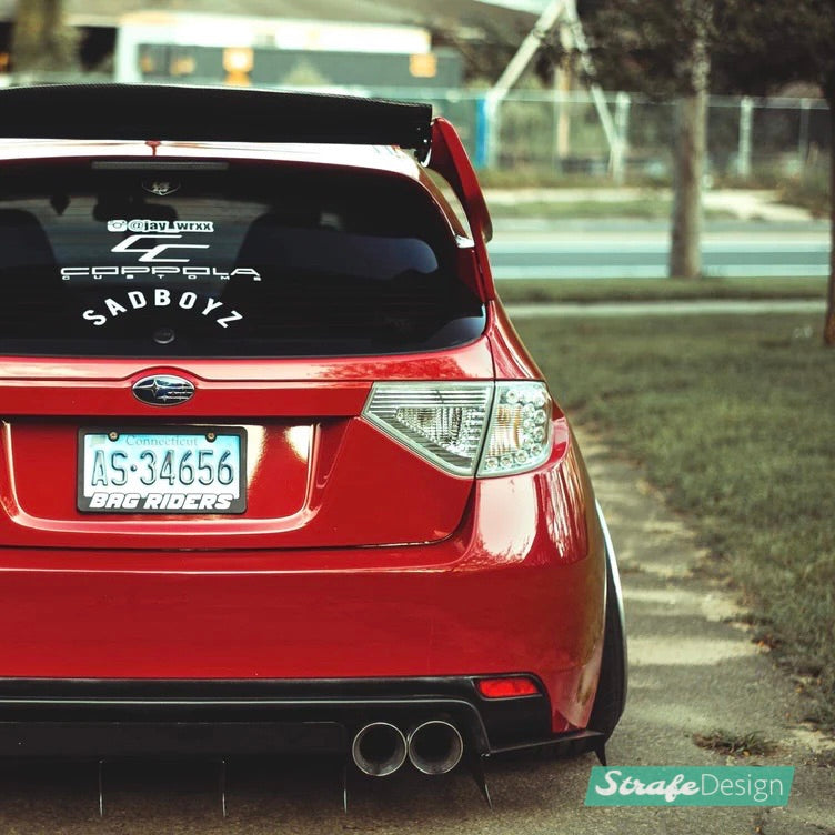 (2008-2014) Subaru WRX & STI Hatchback V3 Rear Diffuser